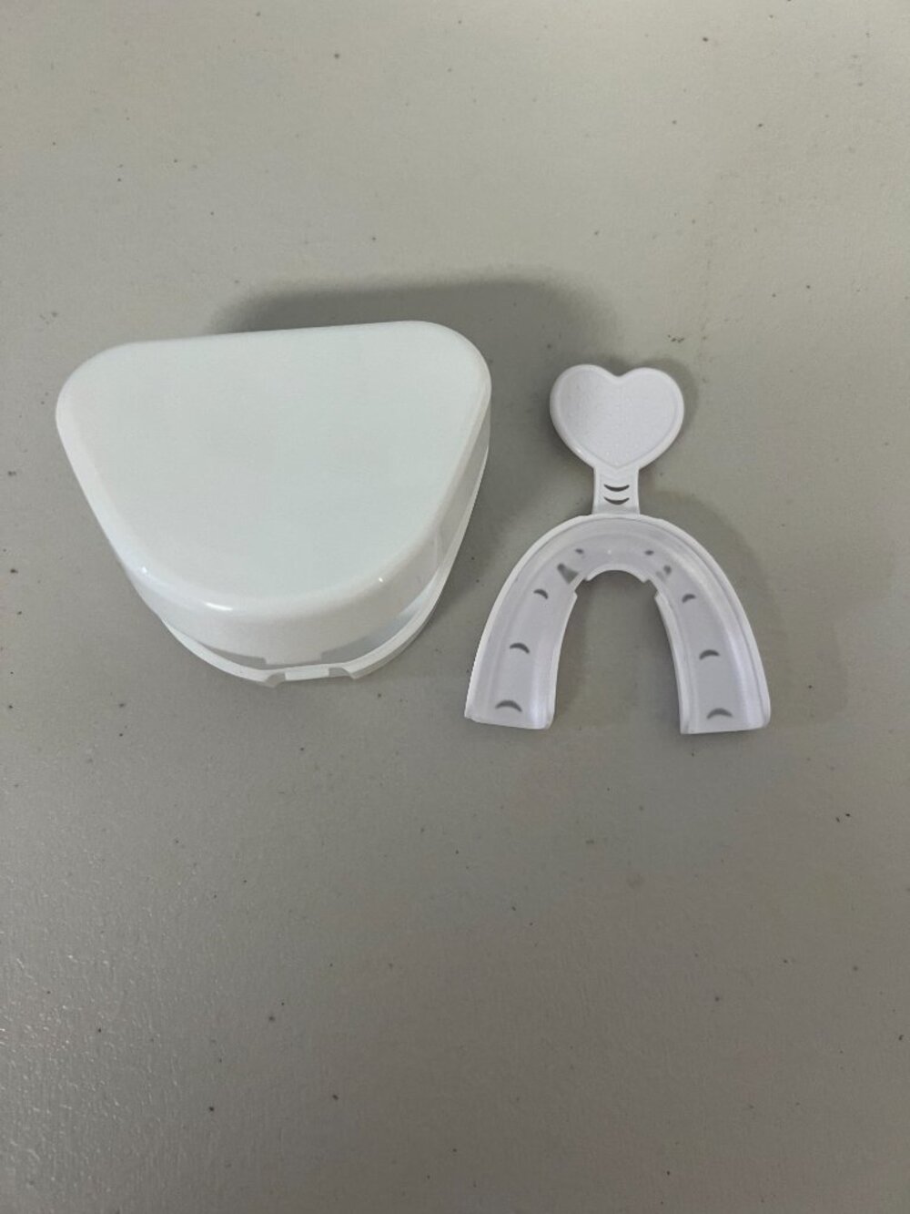 Moldable Night Mouth Guard Teeth Grinding Bruxism Tray w/ Case